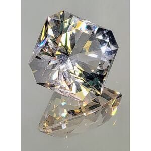 21 Carat Fancy Cut Genuine Skardu White Topaz!